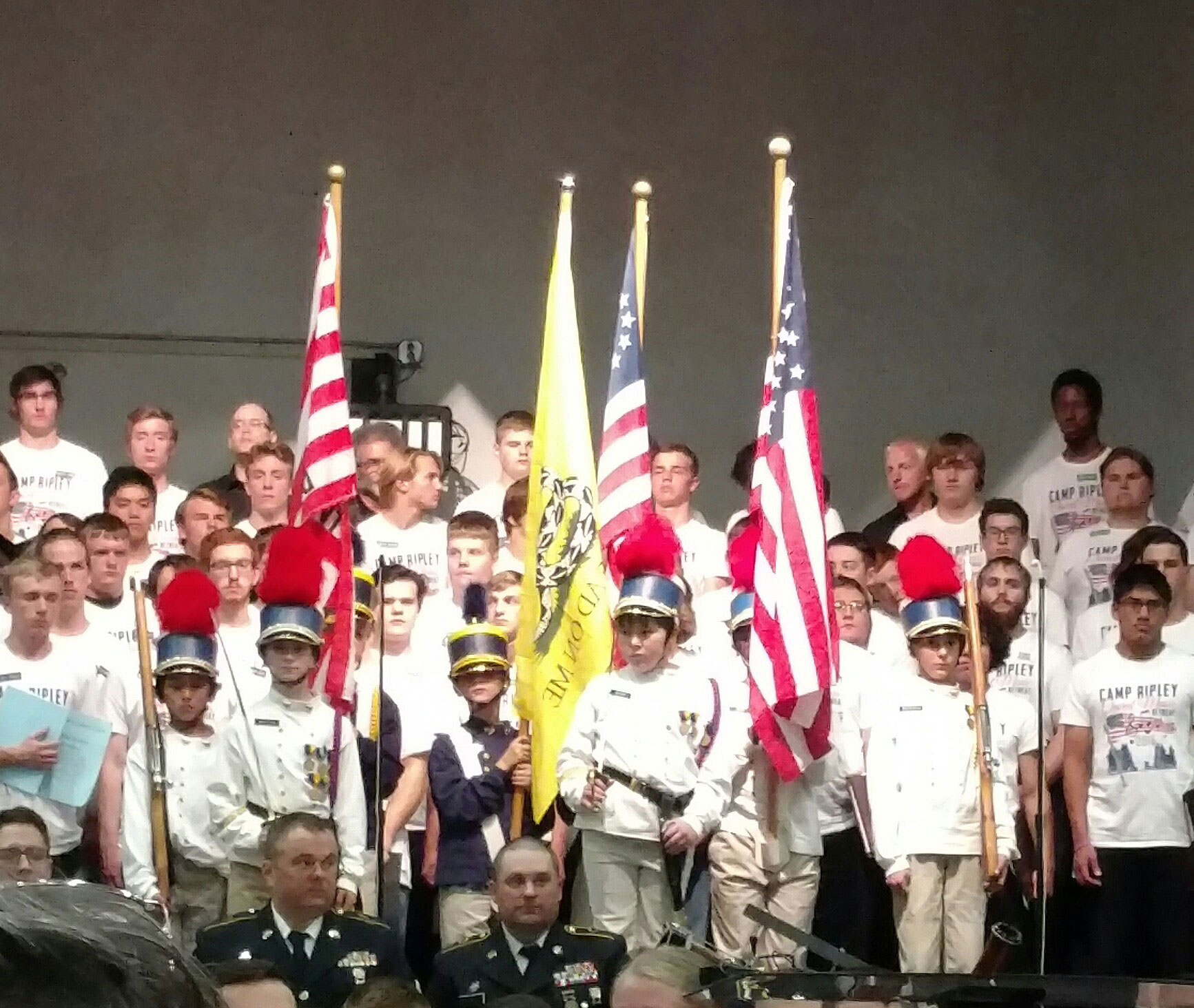 Honor Squad - Presentation of the Flags